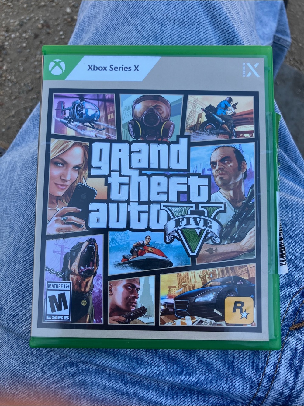 Xbox Series X Grand Theft Auto V (GTA V) - Green Case